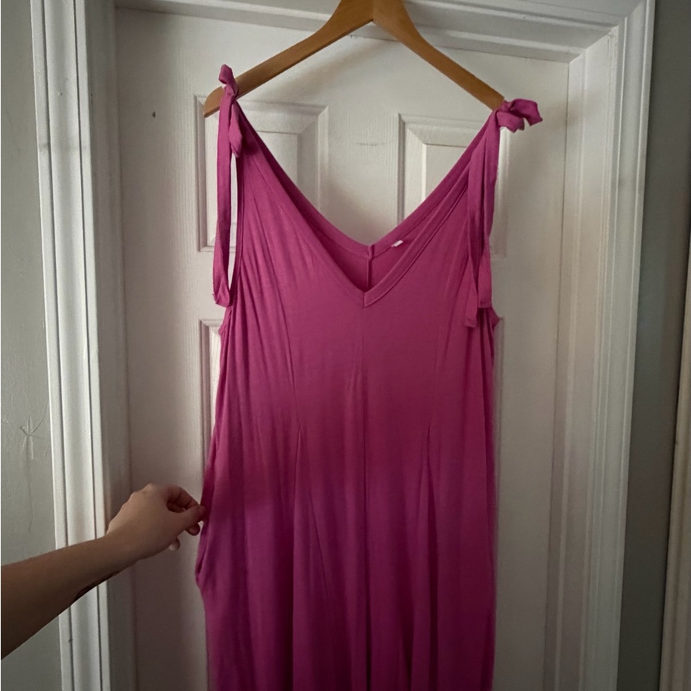 Tie Shoulder Overalls